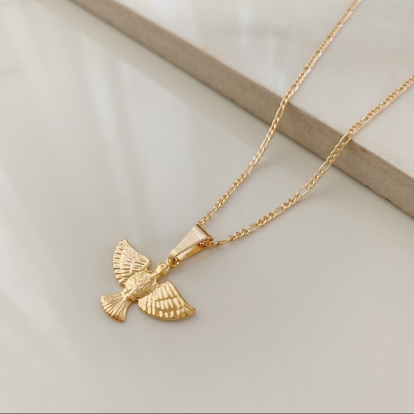 Dove Spirit Necklace | 18k Gold Filled - Picture 4 of 6